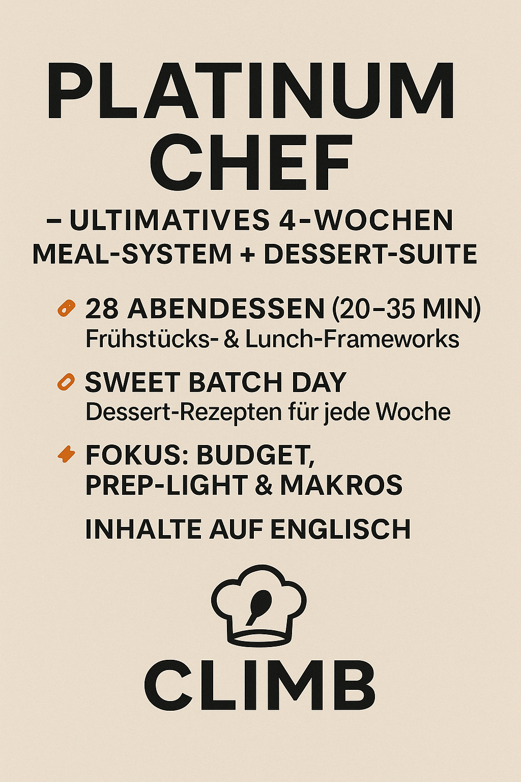 PLATINUM CHEF